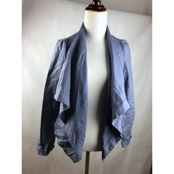 Kut from the Kloth blue drape denim jacket - Picture 5 of 6